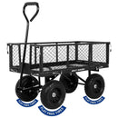 BILT HARD 400 lbs 10" Flat Free Tires Steel Garden Cart with 180° Rotating Handle and Removable Sides, 4 Cu.Ft Capacity Utility Heavy Duty Garden Carts and Wagons BILT HARD 400 lbs 10" Flat Free Tires Steel Garden Cart with 180° Rotating Handle and Removable Sides, 4 Cu.Ft Capacity Utility Heavy Duty Garden Carts and Wagons