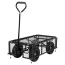 BILT HARD 400 lbs 10" Flat Free Tires Steel Garden Cart with 180° Rotating Handle and Removable Sides, 4 Cu.Ft Capacity Utility Heavy Duty Garden Carts and Wagons BILT HARD 400 lbs 10" Flat Free Tires Steel Garden Cart with 180° Rotating Handle and Removable Sides, 4 Cu.Ft Capacity Utility Heavy Duty Garden Carts and Wagons