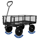 BILT HARD 880 lbs 10" Flat Free Tires Steel Garden Cart with 180° Rotating Handle and Removable Sides, Heavy Duty 4 Cu.Ft Capacity Utility Garden Carts and Wagons BILT HARD 880 lbs 10" Flat Free Tires Steel Garden Cart with 180° Rotating Handle and Removable Sides, Heavy Duty 4 Cu.Ft Capacity Utility Garden Carts and Wagons