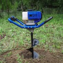 BILT HARD Post Hole Digger Gas Powered, 52cc 2.4 HP 2 Stroke Engine Earth Auger with 8" Drill Bit, EPA Compliant Post Hole Auger BILT HARD Post Hole Digger Gas Powered, 52cc 2.4 HP 2 Stroke Engine Earth Auger with 8" Drill Bit, EPA Compliant Post Hole Auger