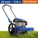 BILT HARD 22" Walk-Behind String Trimmer – 170cc 4-Cycle Gas Engine, Heavy-Duty Push Weed Eater & Brush Cutter with 14" Flat-Free Wheels BILT HARD 22" Walk-Behind String Trimmer – 170cc 4-Cycle Gas Engine, Heavy-Duty Push Weed Eater & Brush Cutter with 14" Flat-Free Wheels