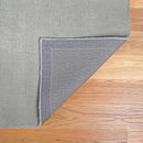 Brockton Solid Light Gray Wool Rug Brockton Solid Light Gray Wool Rug
