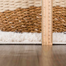 Chaia Dotted Black & White Plush Rug Chaia Dotted Black & White Plush Rug