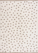 Chaia Dotted Cream & Brown Plush Rug Chaia Dotted Cream & Brown Plush Rug