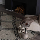 Brownhills Cream&Black Trellis Cotton Area Rug Brownhills Cream&Black Trellis Cotton Area Rug