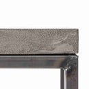 Barocco Acheron Design Modern Coffee Table With Metal Legs - (W)39.5" (L)39.5" (H)12" Barocco Acheron Design Modern Coffee Table With Metal Legs - (W)39.5" (L)39.5" (H)12"