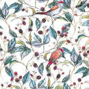 Birds and Red Berry Wallpaper Birds and Red Berry Wallpaper
