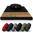 Hemp Meditation Cushion Set Zafu and Zabuton - Hemp fabric, Organic Buckwheat Hulls Hemp Meditation Cushion Set Zafu and Zabuton - Hemp fabric, Organic Buckwheat Hulls