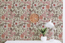 Vintage Flower Art Wallpaper Peel and Stick Vintage Flower Art Wallpaper Peel and Stick