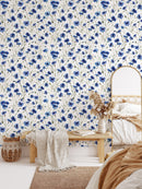 Blue Summer Flowers Wallpaper Blue Summer Flowers Wallpaper