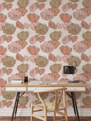 Boho Floral Pattern Peel and Stick Wallpaper Boho Floral Pattern Peel and Stick Wallpaper