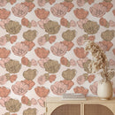 Boho Floral Pattern Peel and Stick Wallpaper Boho Floral Pattern Peel and Stick Wallpaper