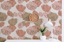 Boho Floral Pattern Peel and Stick Wallpaper Boho Floral Pattern Peel and Stick Wallpaper