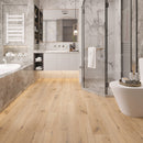 Brisa SPC Embossed 9"x60" Vinyl Flooring 7mm - Tan Chalet Brisa SPC Embossed 9"x60" Vinyl Flooring 7mm - Tan Chalet
