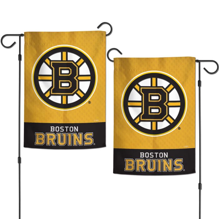 WinCraft Boston Bruins Garden Flag - 12.5x18 Inch Yard Banner, NHL Official Team Colors