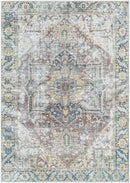 Blue Catigpian Distressed Washable Area Rug - Clearance Blue Catigpian Distressed Washable Area Rug - Clearance