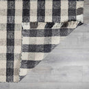 Chilliwack Gray Plaid Wool Rug Chilliwack Gray Plaid Wool Rug