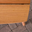 Circa Modern Solid Wood Patio Coffee Table Circa Modern Solid Wood Patio Coffee Table