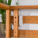 Circa Modern Solid Wood Spindle Patio Lounge Chair Circa Modern Solid Wood Spindle Patio Lounge Chair