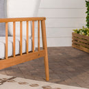 Circa Modern Solid Wood Spindle Patio Lounge Chair Circa Modern Solid Wood Spindle Patio Lounge Chair