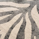 Gray Ecorse Zebra Print Area Rug Gray Ecorse Zebra Print Area Rug