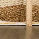 Yellow Terra Zebra Print Area Rug - Clearance Yellow Terra Zebra Print Area Rug - Clearance