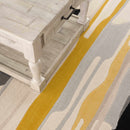 Southfields Mustard Modern Rug Southfields Mustard Modern Rug