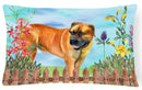 Boerboel Mastiff Spring Canvas Fabric Decorative Pillow CK1208PW1216 Boerboel Mastiff Spring Canvas Fabric Decorative Pillow CK1208PW1216