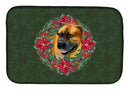 Boerboel Mastiff Poinsetta Wreath Dish Drying Mat β Absorbent, Artistic Kitchen Essentials CK1512DDM Boerboel Mastiff Poinsetta Wreath Dish Drying Mat β Absorbent, Artistic Kitchen Essentials CK1512DDM