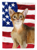 Abyssinian American Flag Garden Flag - Outdoor Decorative Yard Flag CK3027GF Abyssinian American Flag Garden Flag - Outdoor Decorative Yard Flag CK3027GF