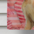 Abyssinian Cat Love Flag Canvas House Size CK3042CHF Abyssinian Cat Love Flag Canvas House Size CK3042CHF