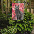 Blue Russian Cat Love Garden Flag - Outdoor Decorative Yard Flag CK3046GF Blue Russian Cat Love Garden Flag - Outdoor Decorative Yard Flag CK3046GF