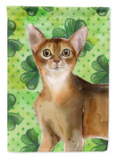 Abyssinian Shamrock Flag Canvas House Size CK3057CHF Abyssinian Shamrock Flag Canvas House Size CK3057CHF