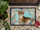 Abyssinian Spring Flowers Doormat - 18x27 Decorative Floor Mat β Indoor/Outdoor Rug with Artistic Flair CK3386MAT Abyssinian Spring Flowers Doormat - 18x27 Decorative Floor Mat β Indoor/Outdoor Rug with Artistic Flair CK3386MAT