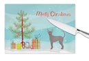 Abyssinian or African Hairless Dog Christmas Tree Glass Cutting Boards β Durable, Decorative Kitchen Art Large CK3438LCB Abyssinian or African Hairless Dog Christmas Tree Glass Cutting Boards β Durable, Decorative Kitchen Art Large CK3438LCB