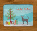 Abyssinian or African Hairless Dog Christmas Tree Machine Washable Memory Foam Mat CK3438RUG Abyssinian or African Hairless Dog Christmas Tree Machine Washable Memory Foam Mat CK3438RUG