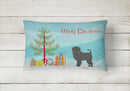 Affenpinscher Christmas Tree Canvas Fabric Decorative Pillow CK3440PW1216 Affenpinscher Christmas Tree Canvas Fabric Decorative Pillow CK3440PW1216