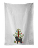 Affenpinscher Christmas Tree White Kitchen Towel Set of 2 Affenpinscher Christmas Tree White Kitchen Towel Set of 2