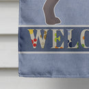 Abyssinian or African Hairless Dog Welcome Flag Canvas House Size CK3630CHF Abyssinian or African Hairless Dog Welcome Flag Canvas House Size CK3630CHF