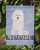 Bolognese Welcome Garden Flag β Decorative Outdoor Yard Flag CK3684GF Bolognese Welcome Garden Flag β Decorative Outdoor Yard Flag CK3684GF