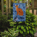 Abyssinian Cat Welcome Garden Flag - Outdoor Decorative Yard Flag CK5005GF Abyssinian Cat Welcome Garden Flag - Outdoor Decorative Yard Flag CK5005GF