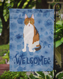 Aegean Cat Welcome Garden Flag - Outdoor Decorative Yard Flag CK5006GF Aegean Cat Welcome Garden Flag - Outdoor Decorative Yard Flag CK5006GF
