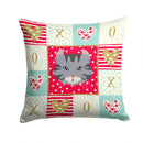 American Curl Cat Love Throw Pillow - 14x14 Decorative Pillow β Art for Your Home & Patio CK5080PW1414 American Curl Cat Love Throw Pillow - 14x14 Decorative Pillow β Art for Your Home & Patio CK5080PW1414