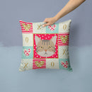 American Wirehair Cat Love Throw Pillow - 14x14 Decorative Pillow β Art for Your Home & Patio CK5083PW1414 American Wirehair Cat Love Throw Pillow - 14x14 Decorative Pillow β Art for Your Home & Patio CK5083PW1414