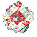 Brazilian Shorthair Cat Love Coasters - Set of 4 Lightweight Foam, Absorbent Drink Coasters  CK5092FC Brazilian Shorthair Cat Love Coasters - Set of 4 Lightweight Foam, Absorbent Drink Coasters  CK5092FC