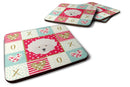 Bichon Fris? Love Coasters - Set of 4 Lightweight Foam, Absorbent Drink Coasters  CK5185FC Bichon Fris? Love Coasters - Set of 4 Lightweight Foam, Absorbent Drink Coasters  CK5185FC