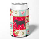 Black Angus Cow Love Can or Bottle Hugger CK5255CC Black Angus Cow Love Can or Bottle Hugger CK5255CC