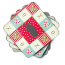 Berkshire Pig Love Coasters - Set of 4 Lightweight Foam, Absorbent Drink Coasters  CK5360FC Berkshire Pig Love Coasters - Set of 4 Lightweight Foam, Absorbent Drink Coasters  CK5360FC