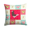 Capuchin Red Pigeon Love Throw Pillow - 14x14 Decorative Pillow β Art for Your Home & Patio CK5375PW1414 Capuchin Red Pigeon Love Throw Pillow - 14x14 Decorative Pillow β Art for Your Home & Patio CK5375PW1414