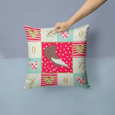English Pouter Pigeon Love Throw Pillow - 14x14 Decorative Pillow β Art for Your Home & Patio CK5381PW1414 English Pouter Pigeon Love Throw Pillow - 14x14 Decorative Pillow β Art for Your Home & Patio CK5381PW1414